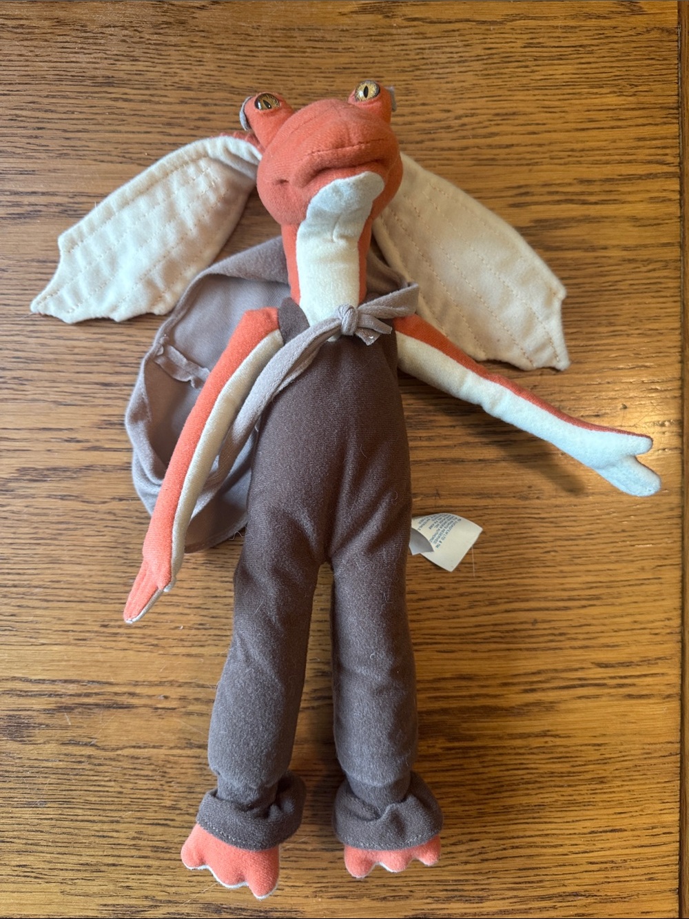 Vintage Jar Jar Binks Plush Toy